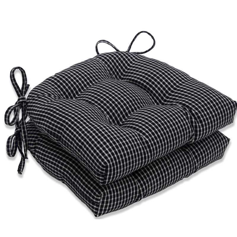 Gracie Oaks Ericson Reversible Indoor Dining Chair Cushion & Reviews